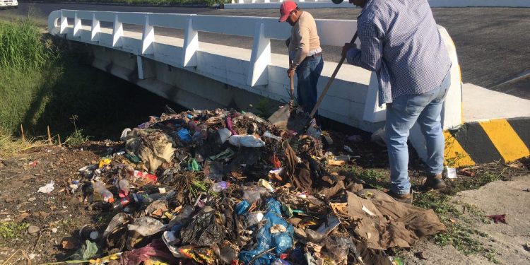 Eliminan vertedero ilegal en Santa Lucía Cotzumalguapa