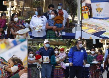 Inicia entrega de alimento para niñas y niños de 6 a 24 meses en Chimaltenango