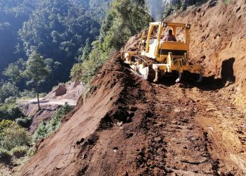 El CIV da mantenimiento a 10 tramos rurales en Totonicapán