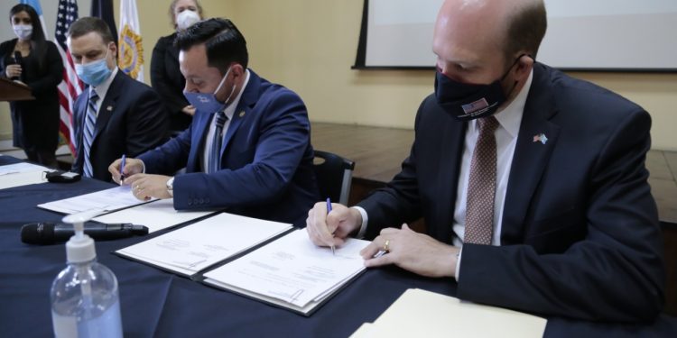 Ministerio de Gobernación y Departamento de Seguridad Nacional de los Estados Unidos firman Memorando de Cooperación