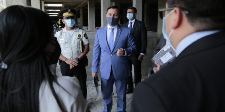 Reactivan construcción de Comisaría 15 en Villa Nueva