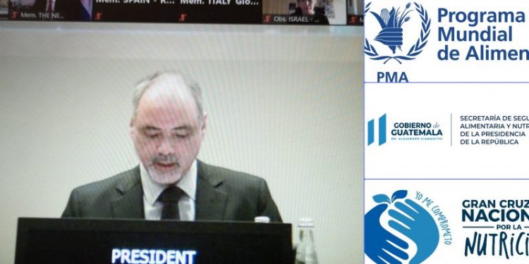 Guatemala asume Presidencia de Junta Ejecutiva del PMA