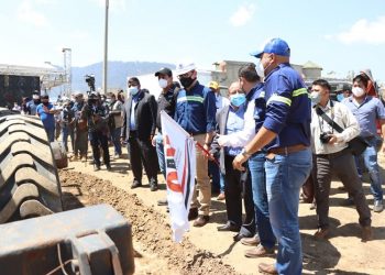 El CIV da banderazo de inicio de trabajos al Libramiento de San Juan Ostuncalco
