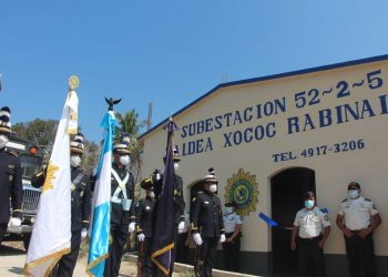 Inauguran subestación de Policía Nacional Civil en Rabinal, Baja Verapaz