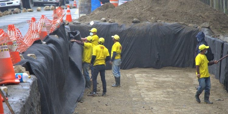 Avanzan trabajos de reconstrucción por el paso de las tormentas Eta e Iota