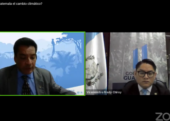 Viceministro Chiroy expone cómo enfrenta Guatemala al cambio climático