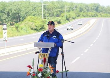 El CIV inaugura reposición de 13.5 kilómetros de carretera entre Retalhuleu y Quetzaltenango