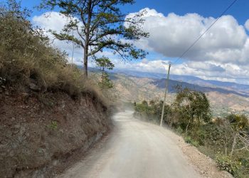Inauguran obra para mejoramiento de camino en San Diego