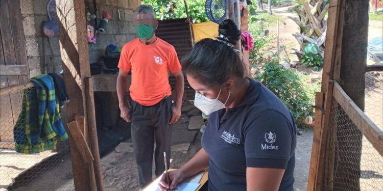 Personal Mides realiza visitas domiciliares para mayor inclusión
