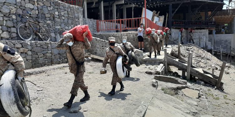 Ejército de Guatemala participa en capacitación de equipos que apoyarán proceso de vacunación contra el Coronavirus, COVID-19