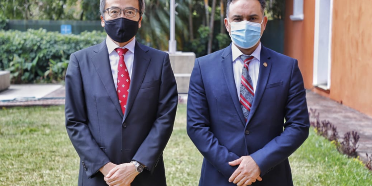 Ministro Mario Rojas y embajador de Japón coinciden en planes para mejorar el medio ambiente