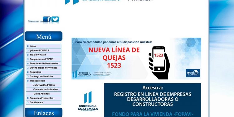 Encuentre los formularios para subsidio de vivienda gratis, en la página oficial de FOPAVI