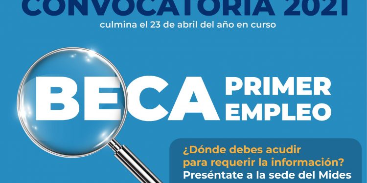 Última semana para inscripción en programa Beca Primer Empleo