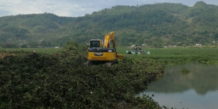 Trabajo interinstitucional para proteger la Laguna Chichoj no se detiene