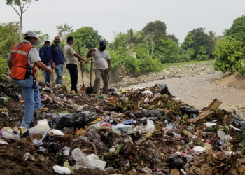 Eliminan basurero ilegal en Suchitepéquez