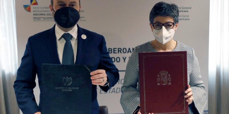 Guatemala y España refrendan su relación bilateral