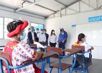Unicef y Ministerio de Educación entregan Módulos Educativos  en escuelas de Alta Verapaz