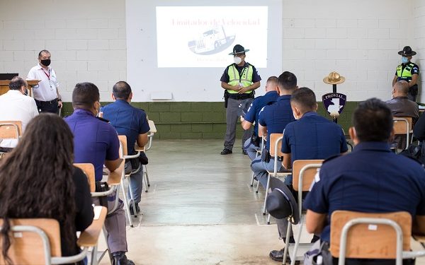 Brigadas de Provial se capacitan en el uso de nuevos sistemas de limitación de velocidad