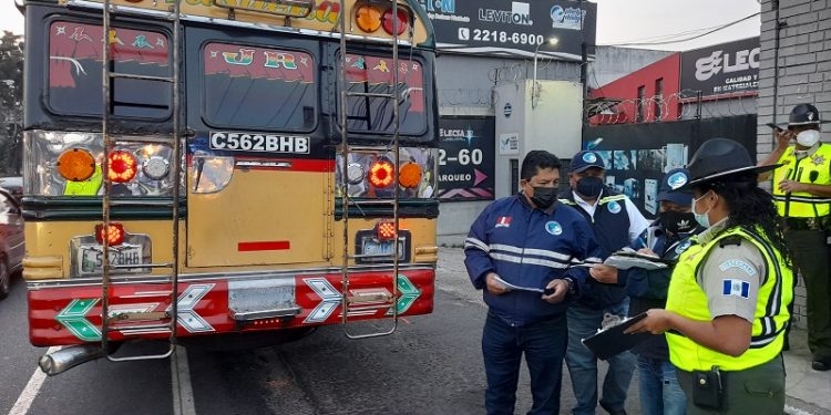 Dirección General de Transportes verifica cumplimiento de protocolos de bioseguridad