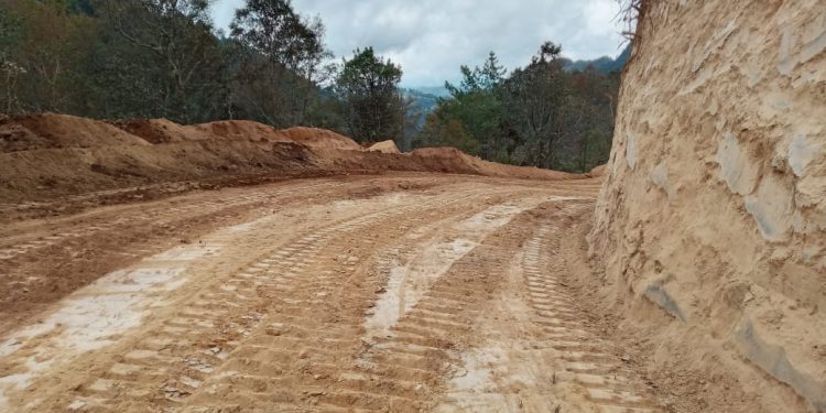 Avanza apertura de ruta alterna en La Concordia, Totonicapán