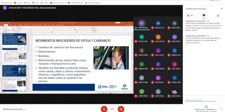 PROVIAL continúa con las capacitaciones de seguridad vial de manera virtual