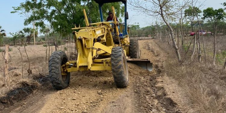El CIV trabaja en más de 50 kilómetros de carretera rural en Santo Domingo, Suchitepéquez