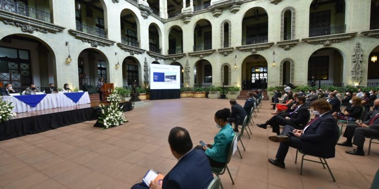PRESIDENTE GIAMMATTEI ENCABEZA PRIMER ACTO DE RENDICIÓN CUENTAS DE DEPENDENCIAS EJECUTIVO