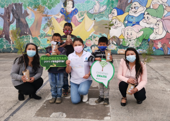 Delegación del MARN en Sacatepéquez promueve la reforestación