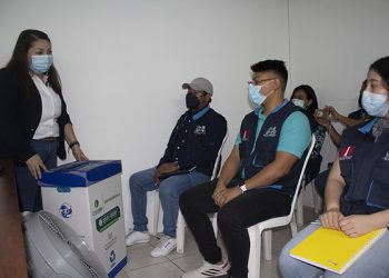 Personal de UDEVIPO se suma a la campaña de “Construyamos un mejor planeta”