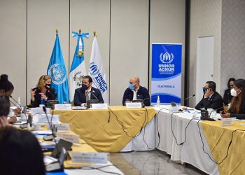 “Reunión Equipo Técnico Nacional del MIRPS en el marco de la visita de la Señora Kelly Clements Alta Comisionada Adjunta de las Naciones Unidas para los Refugiados-ACNUR-”.