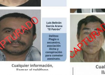 Aprehenden a dos de la lista de los «100 Más Buscados»