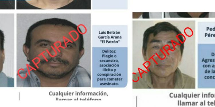 Aprehenden a dos de la lista de los «100 Más Buscados»