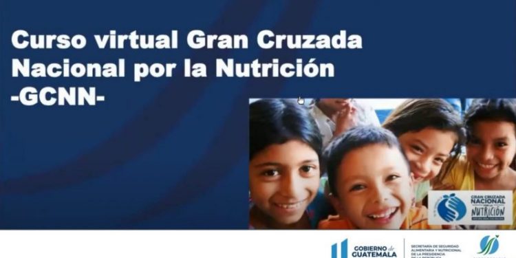 Más de 600 inscritos en curso de la Gran Cruzada Nacional por la Nutrición