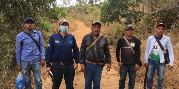 La Unidad de Convoyes Regionales abrirá 50 kilómetros de brecha en Conguaco, Jutiapa