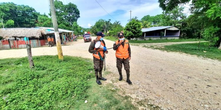 Ejército de Guatemala insta a la población a vacunarse y observar medidas de prevención contra el Coronavirus, COVID-19