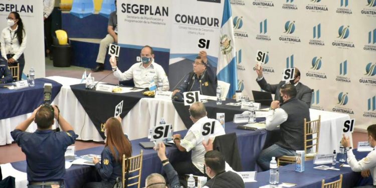 Agenda del Conadur se enfocará en definir inversión de Consejos de Desarrollo