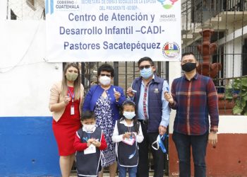 Secretaria Thelma Portillo inaugura CADI en Pastores, Sacatepéquez