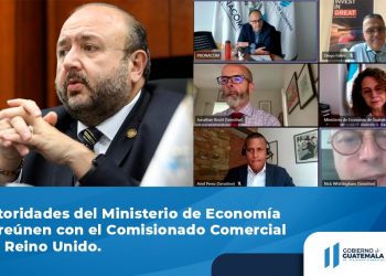 Autoridades del Ministerio de Economía se reúnen  con el Comisionado Comercial del Reino Unido