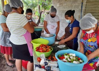 Escuintla: Beneficiarias de seis Unidades Productivas se capacitan en preparación de alimentos