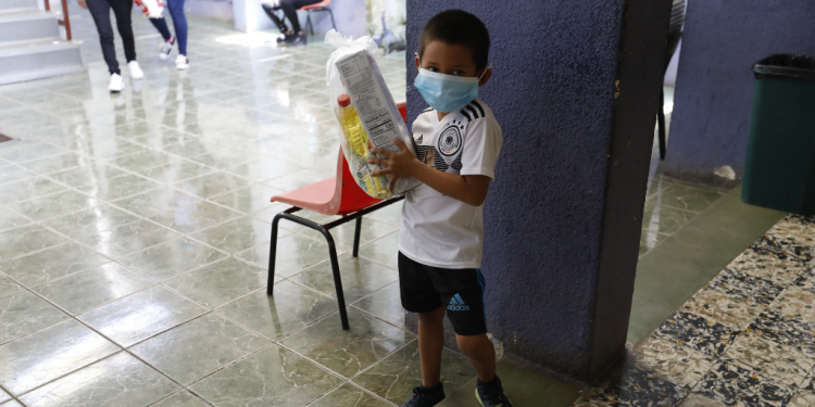 SOSEP entrega alimentos a más de 14 mil niños y niñas a nivel nacional
