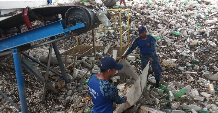 MARN ha retirado 350 toneladas de desechos del río Motagua