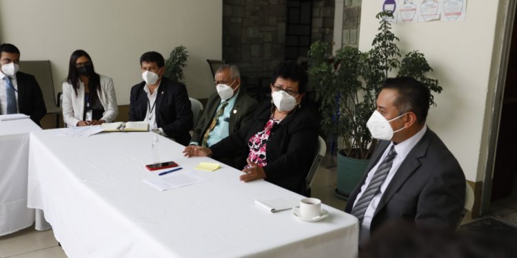 Secretaria Thelma Portillo sostiene reunión con subsecretarios y directores de SOSEP