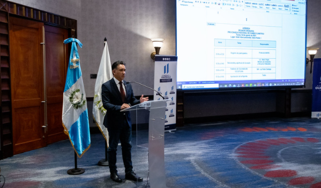Ministro Rojas preside reunión preparatoria del Consejo Nacional de Cambio Climático