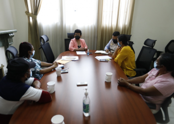 Secretaria de SOSEP, Thelma Portillo, atiende solicitud de Asociación San Judas Tadeo