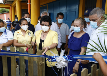 Secretaria Thelma Portillo inaugura CADI 951-30 en El Asintal Retalhuleu