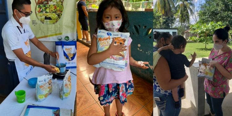 Más de medio millón de niñas y niños beneficiados con el Programa de entrega del Alimento Complementario Fortificado