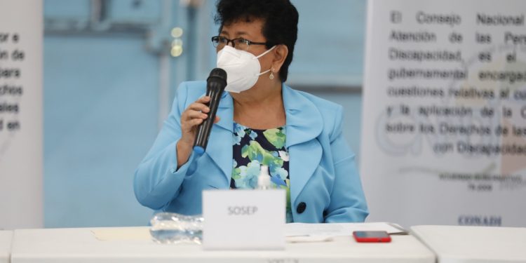 Secretaria Thelma Portillo participa en presentación de proyecto “Vida Independiente”