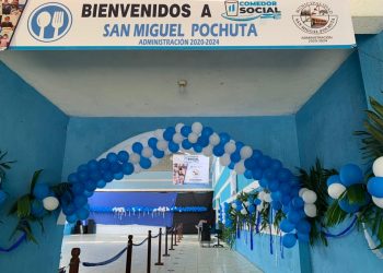 Inauguran Comedor No. 45 en Pochuta