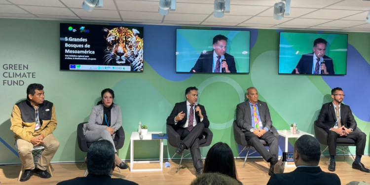 Iniciativa Cinco Grandes Bosques de Mesoamérica es presentada por Mario Rojas a ejecutivos de alto nivel