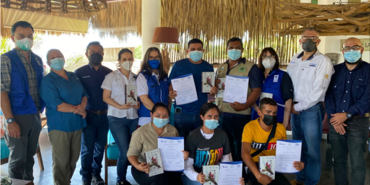 MARN y cooperantes impulsan el desarrollo local y la protección del medio ambiente en Sipacate